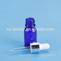 Blue glass dropper bottle for essential oil e liquid